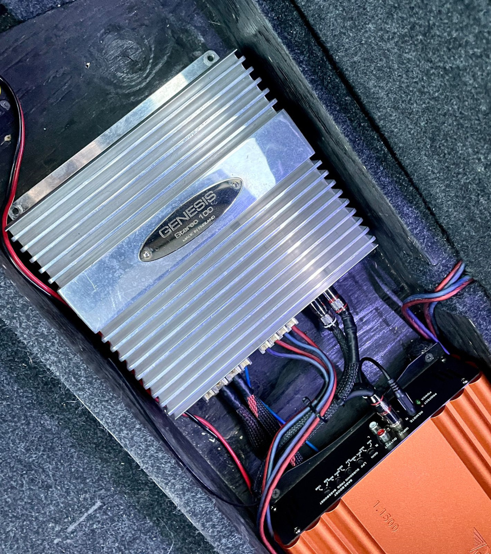 Hi-Fi Усилитель Genesis Stereo 100 — made in England — Skoda Rapid