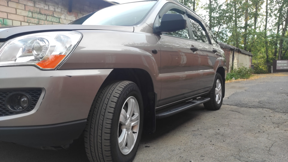 Чистенький спорт) — KIA Sportage (2G)