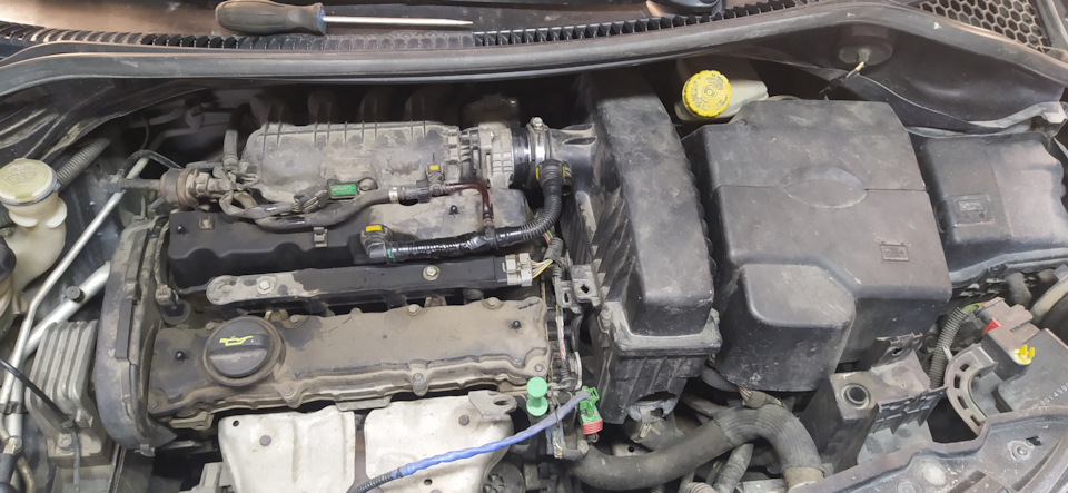 Photo from the logbook Peugeot 207