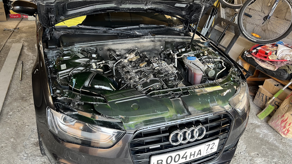 было — Audi A4 (B8)