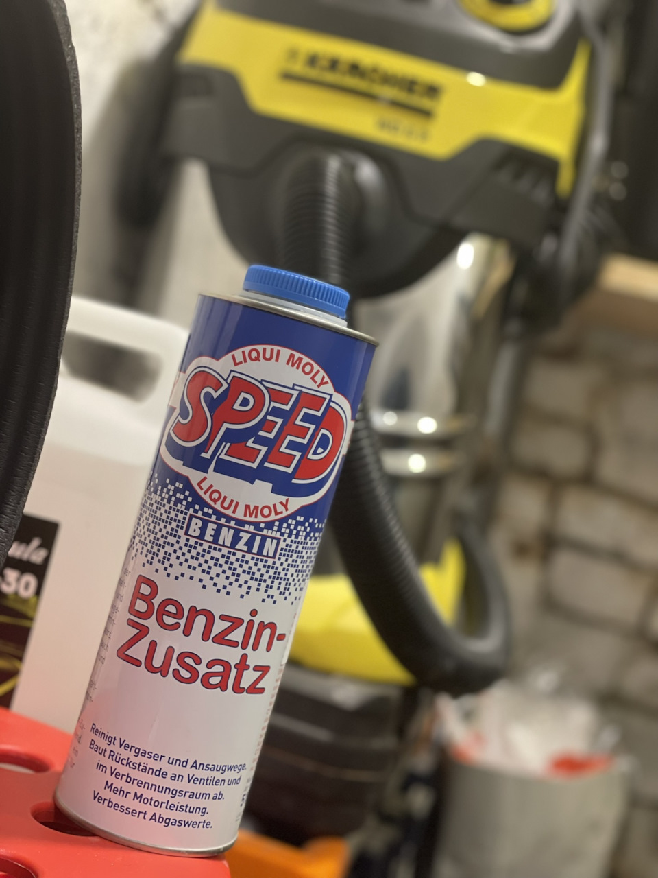 Liqui moly Speed Benzin Zusatz 5105, замена масла на 5000 км
