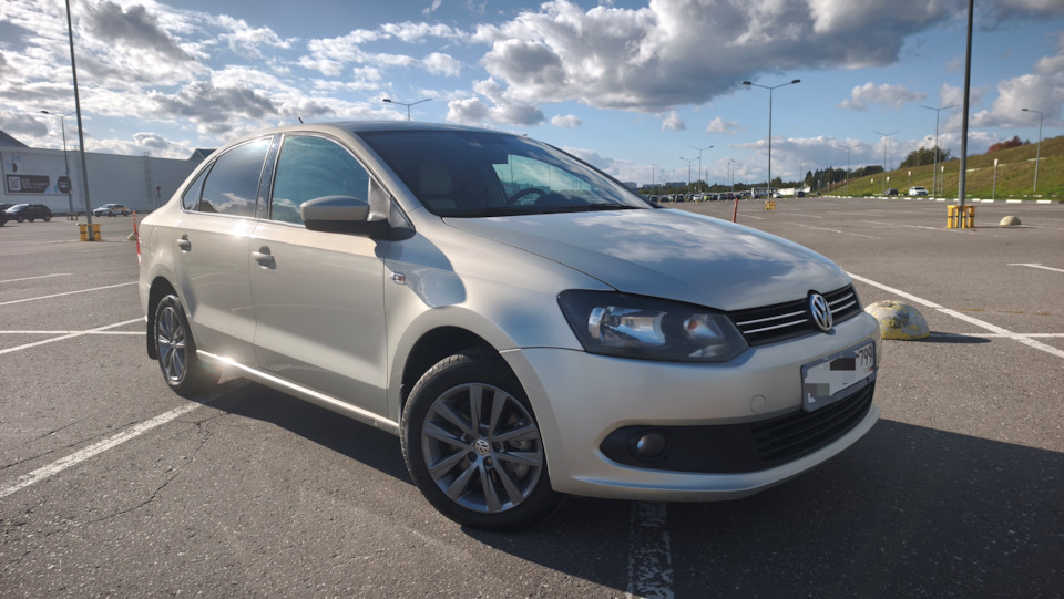 Photo from the logbook Volkswagen Polo Sedan