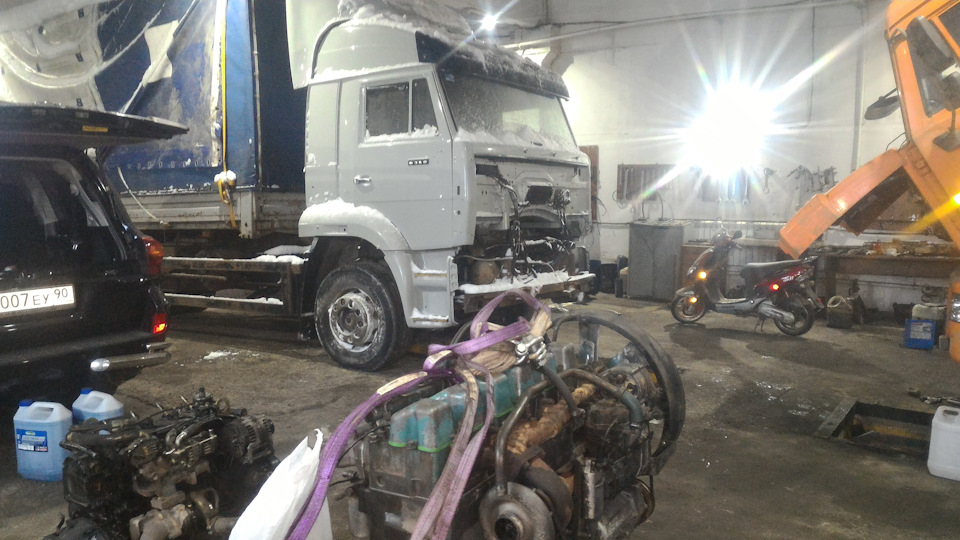 Камаз 5360 белый евро2