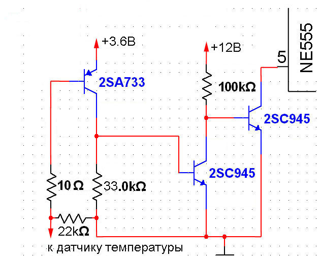 изменяем цепь контроля температуры добавляя компаратор — ГАЗ 31105