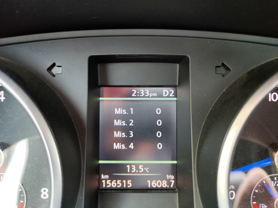 по пропускам тоже все тихо, что тоже радует, значит все исправно — Volkswagen Golf R Mk6