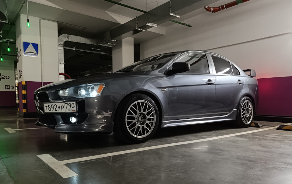 Photo from the logbook Mitsubishi Lancer X