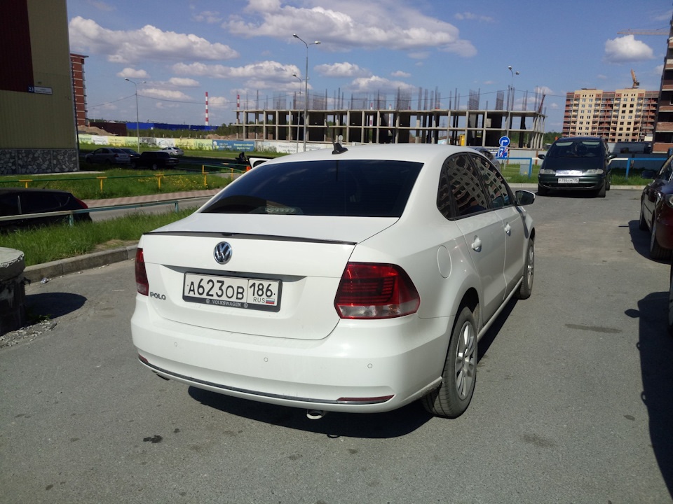 Фото в бортжурнале Volkswagen Polo Sedan