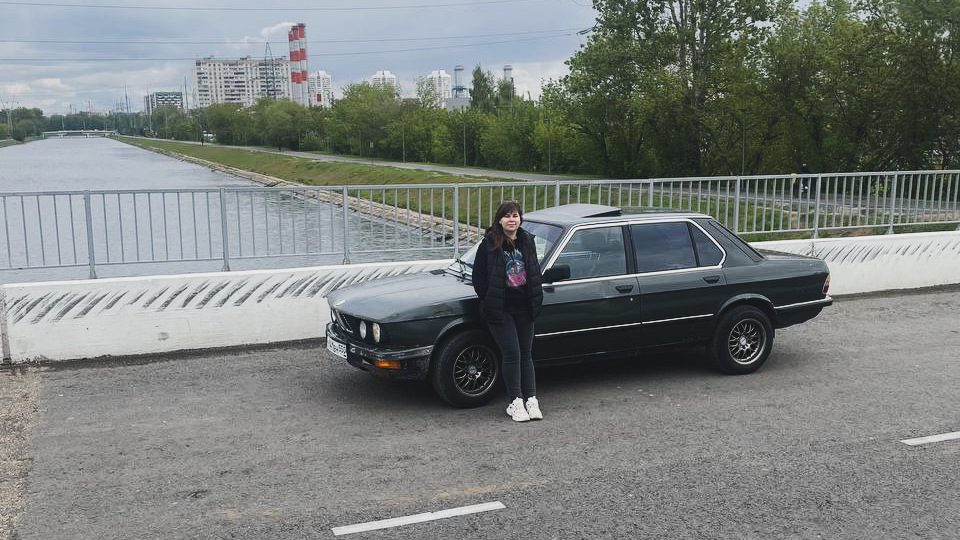 BMW 5 series Зелёнка