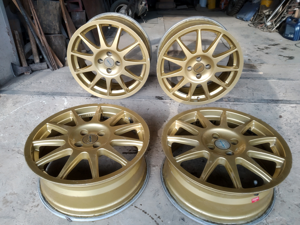 SPEEDLINE 17x7 4x100 ET35 DIA 67,1 — ЗАЗ Lanos