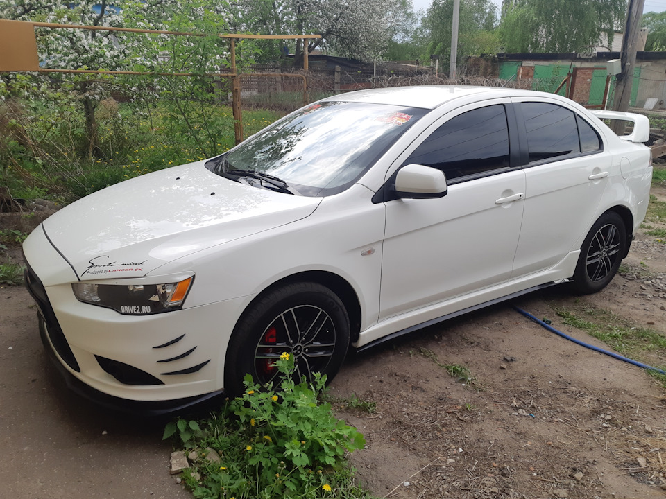 Photo from the logbook Mitsubishi Lancer X