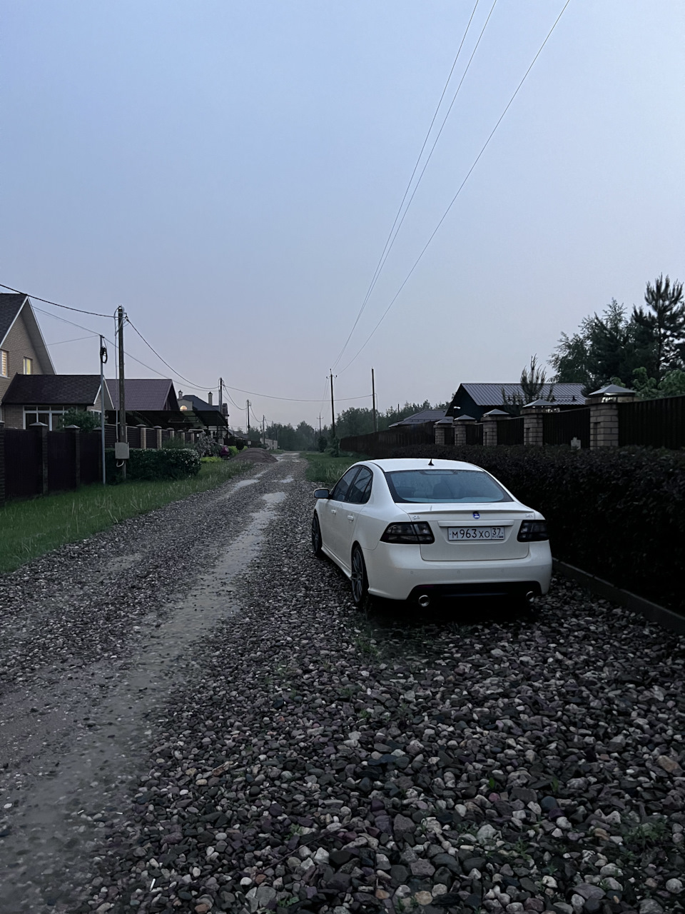 Летний дождь. — Saab 9-3 (2G)