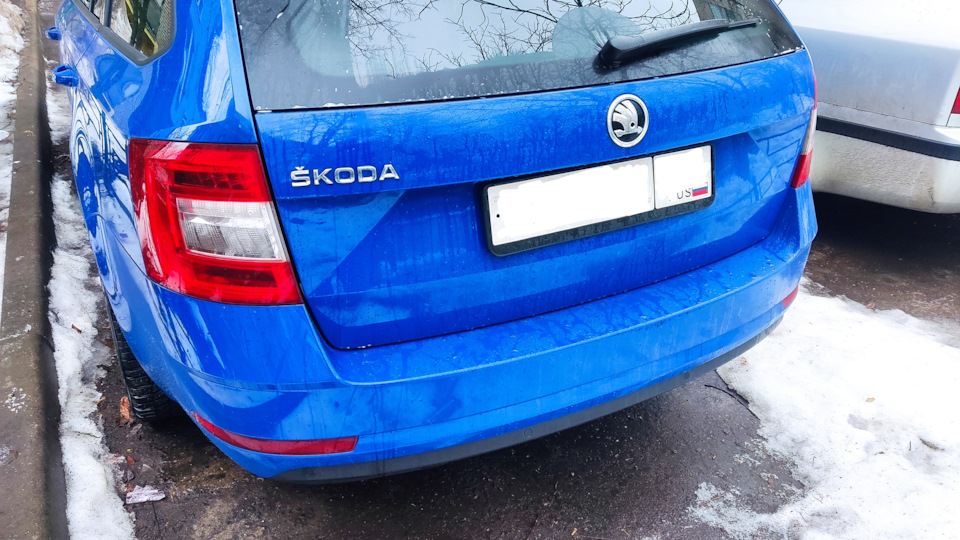 После ремонта — Skoda Octavia Combi A7 Mk3