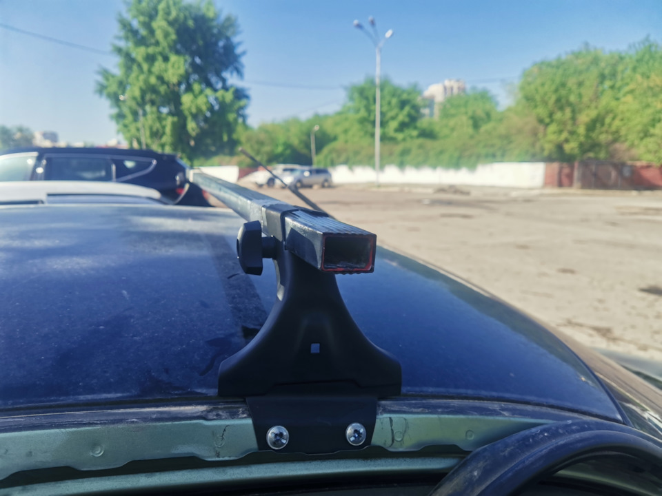 Торцы позже отпилил, чисто на размер заглушек — Lada Калина Хэтчбек (1G)