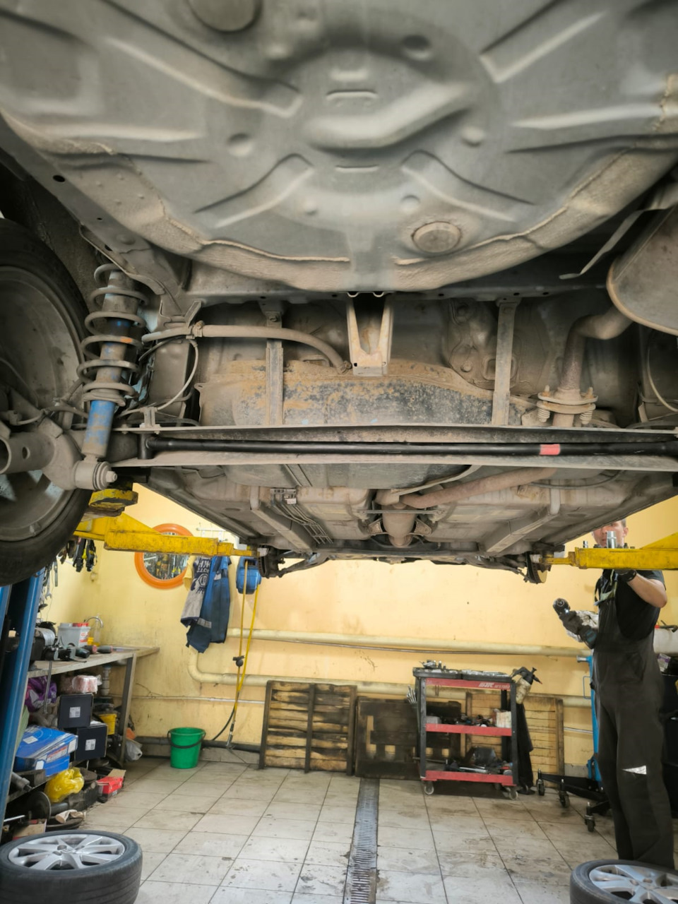 Photo from the logbook Toyota Corolla Fielder (E120)