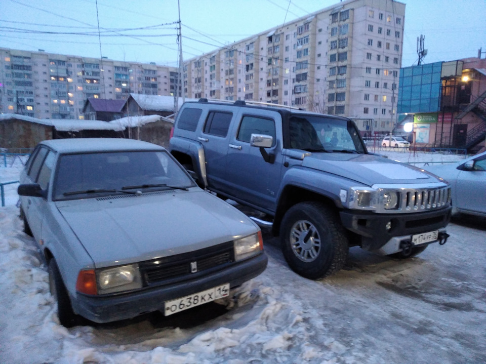 Ждём владельца. — Hummer H3