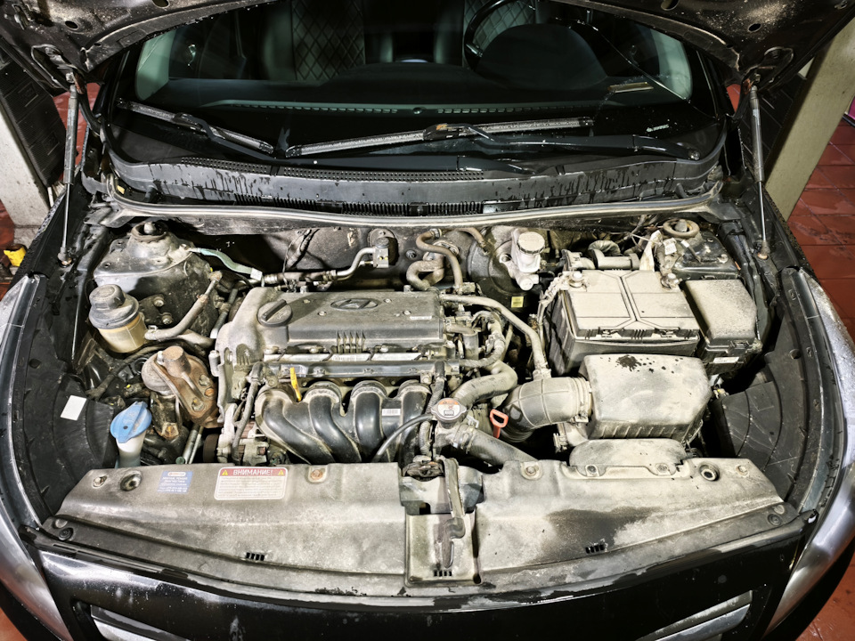 Photo from the logbook Hyundai Solaris (1G)