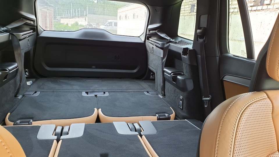 что мне нравится в Volvo — плоский багажник даже с 3 рядом — Volvo XC90 (2G)