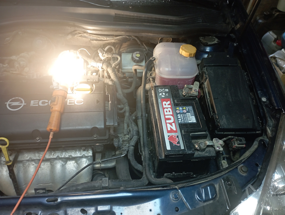 Все готово к пуску — Opel Astra H
