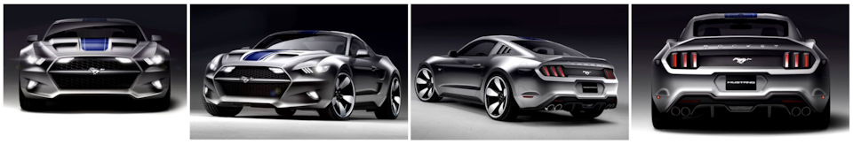 Rocket body — Ford Mustang (6G)