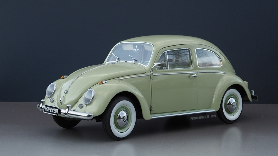 VW Beetle Saloon, 1961 (1/12 Sun Star #5205) Part-1 — Сообщество