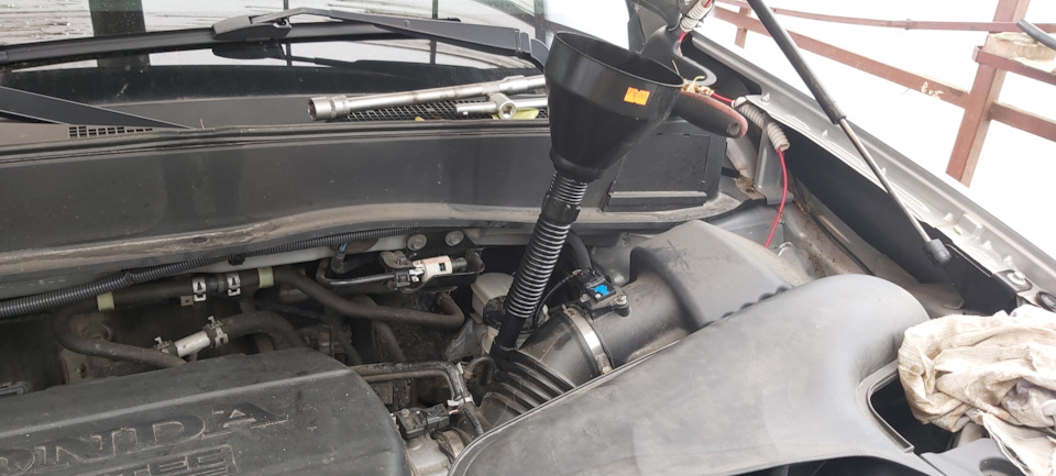 Заливка — Honda Pilot (2G)