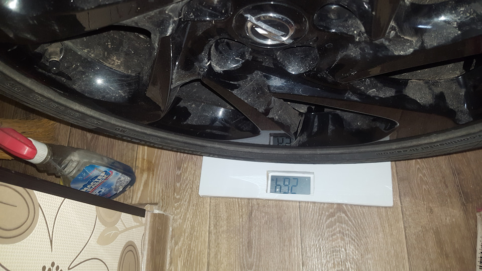 Летние шины 275/35 на дисках Opel R20 вес 26.4кг — Opel Astra J GTC