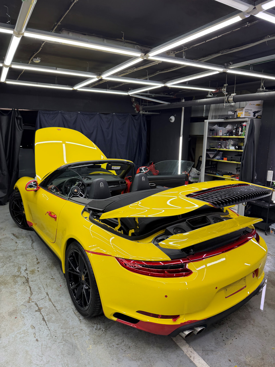 Расклейка — Porsche 911 (991)