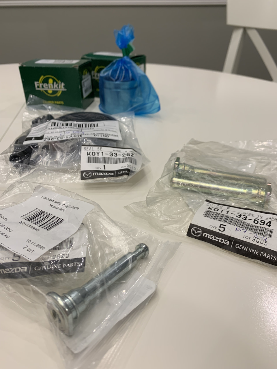 Фото в бортжурнале Mazda CX-5 (1G). Запчасти на фото: K0Y13326Z, K01133998