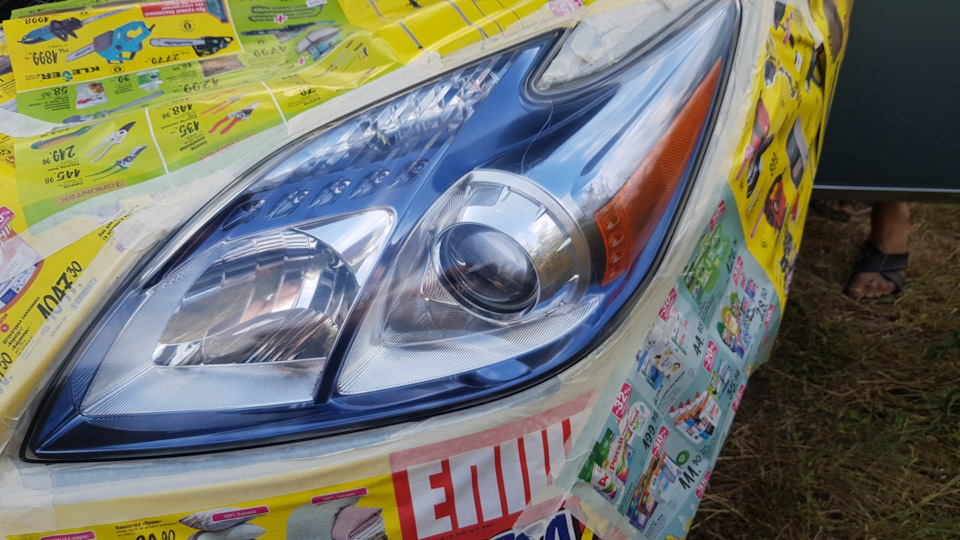 Вот уже под лаком. — Toyota Prius Plug-in Hybrid (1G)