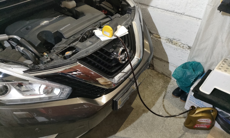 Качаем маслонасосом от дядюшки Али ))) — Nissan Murano III