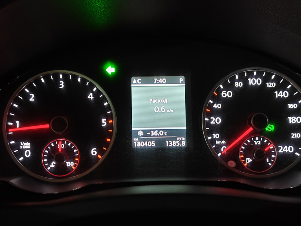 Несколько раз пришлось помучить машину и в такую погоду — спасибо Бинару — Volkswagen Tiguan (1G)