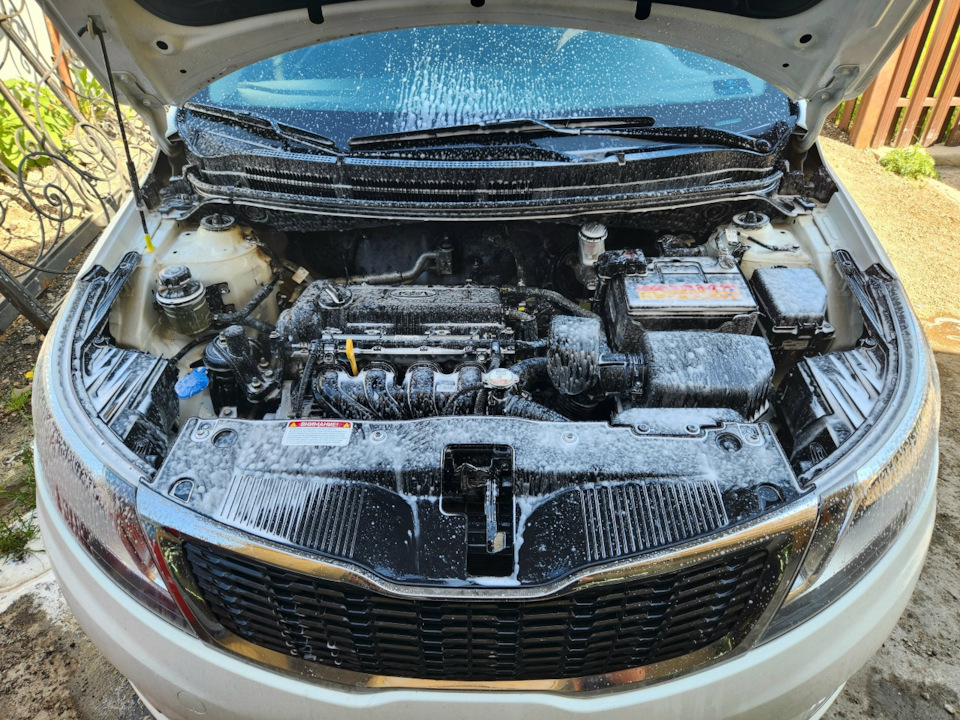 немного химии — KIA Rio (3G)