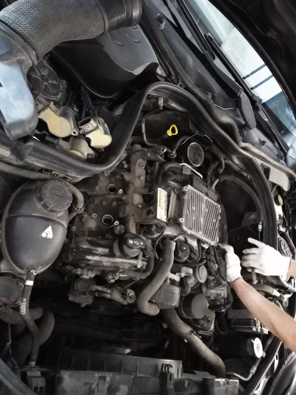 Фото в бортжурнале Mercedes-Benz E-Class (W212)
