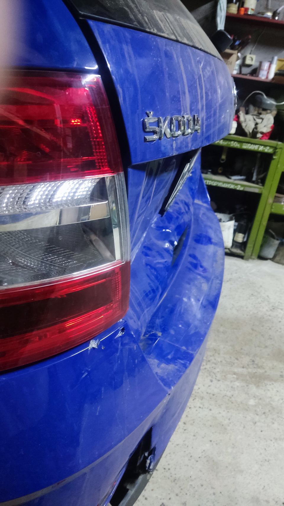 Крышка багажника — Skoda Octavia Combi A7 Mk3