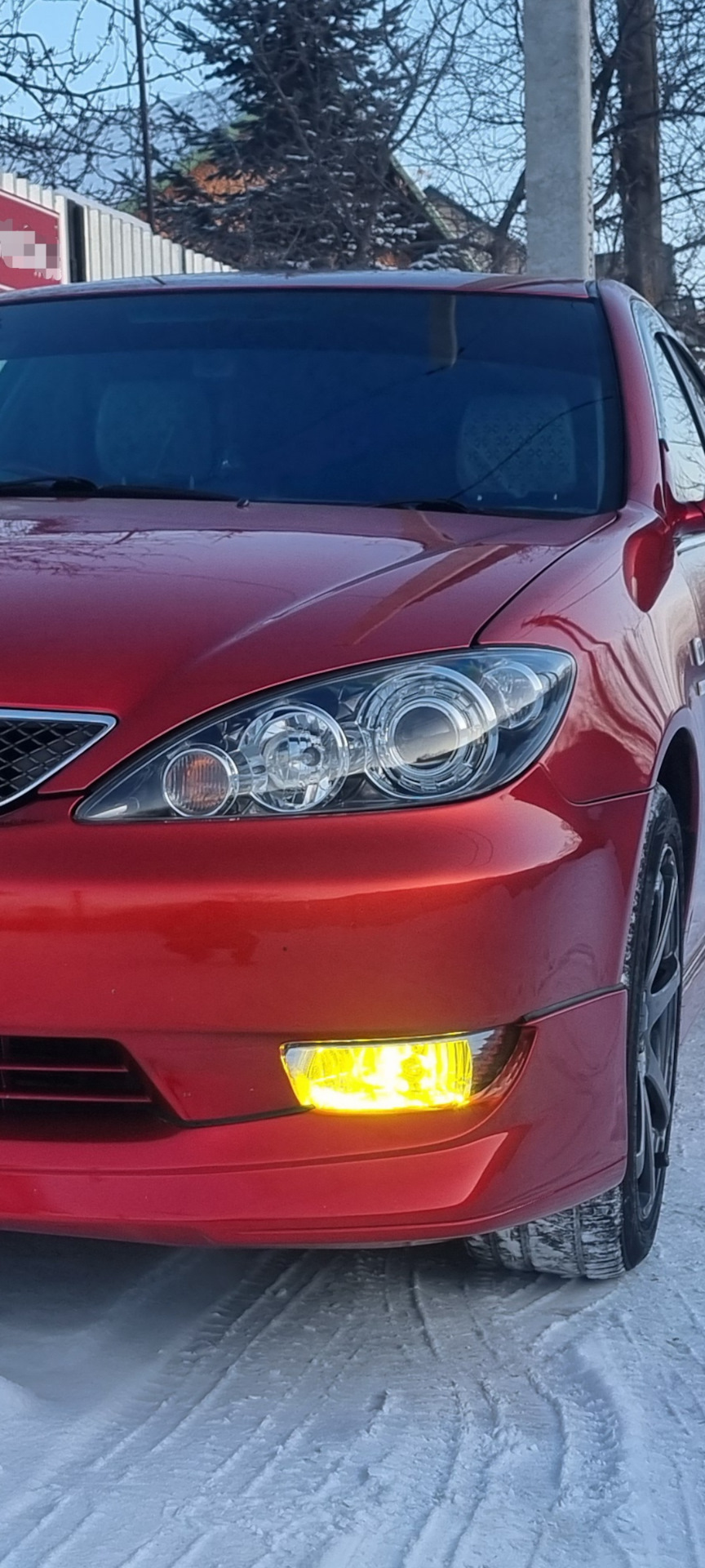 Без габаритов днем. — Toyota Camry (XV30)