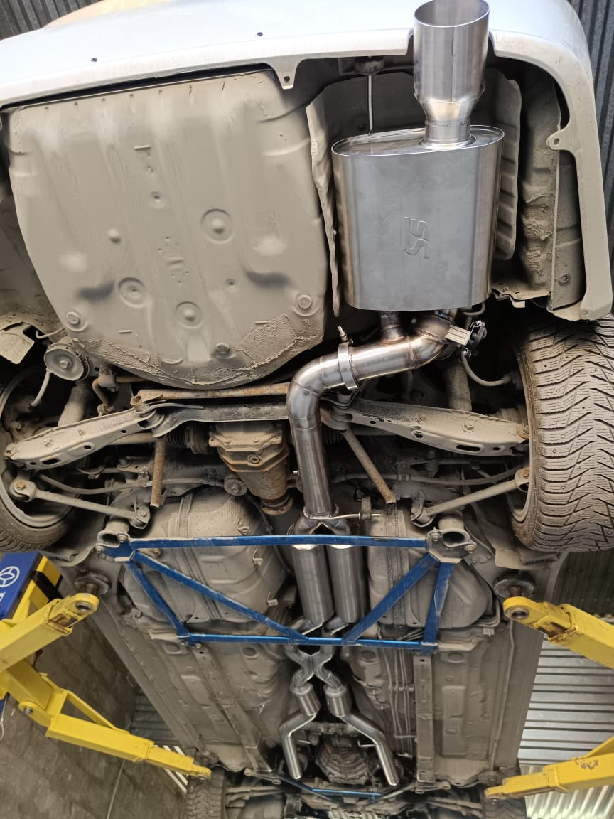 SWAP 3UZ FE. Выхлопная система — Toyota Altezza бензин, 2 л, 2000 года ...