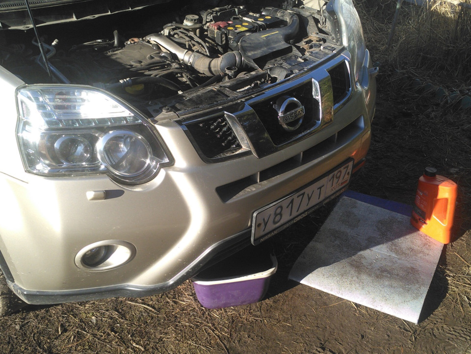 Photo from the logbook Nissan X-Trail II (t31)