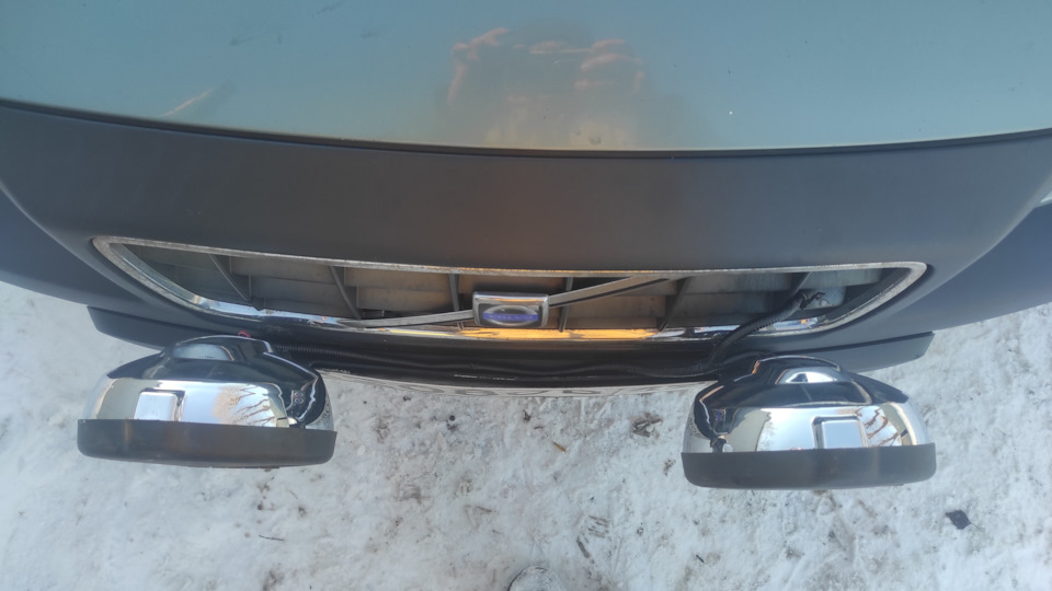 вид сверху — Volvo XC70 II