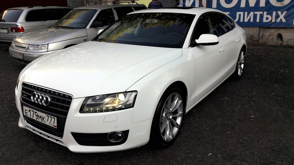 Фото в бортжурнале Audi A5 Sportback (1G)