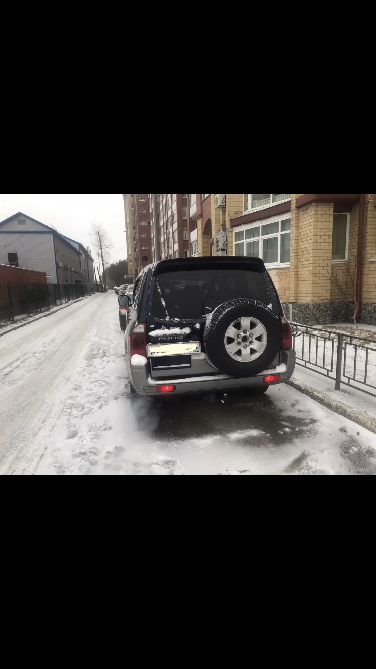 До — Mitsubishi Pajero (3G)