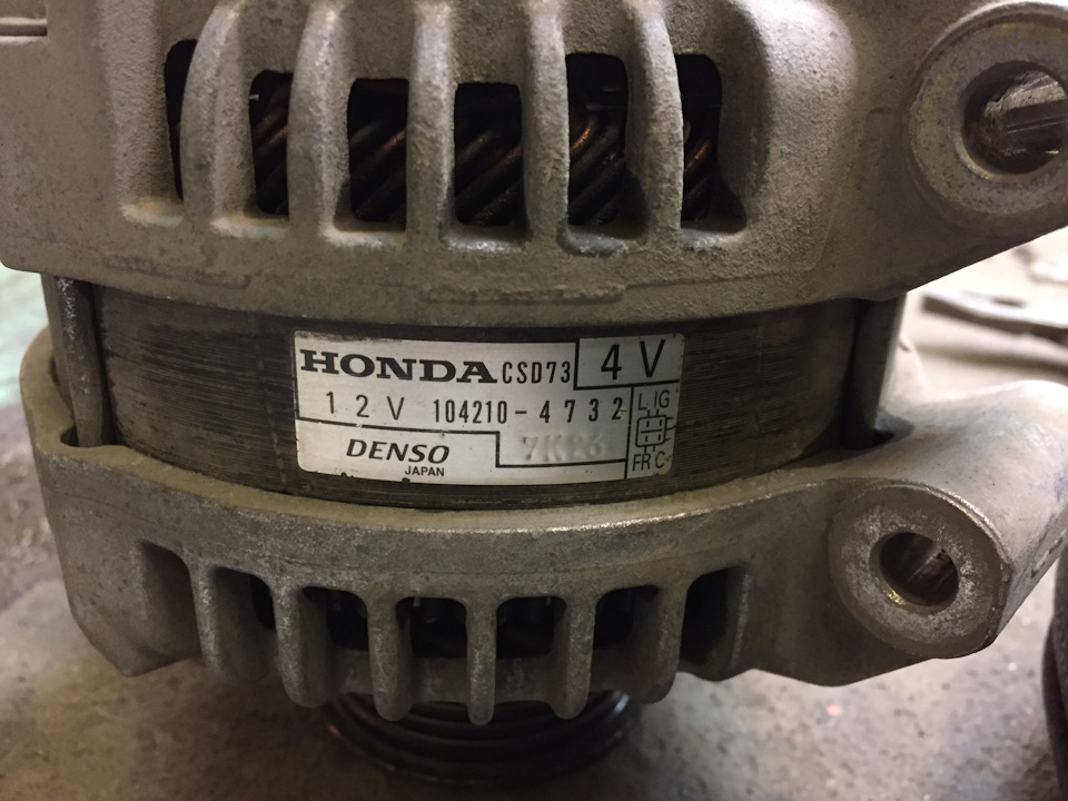 Фото в бортжурнале Honda CR-V (RE). Запчасти на фото: V104210, 732416