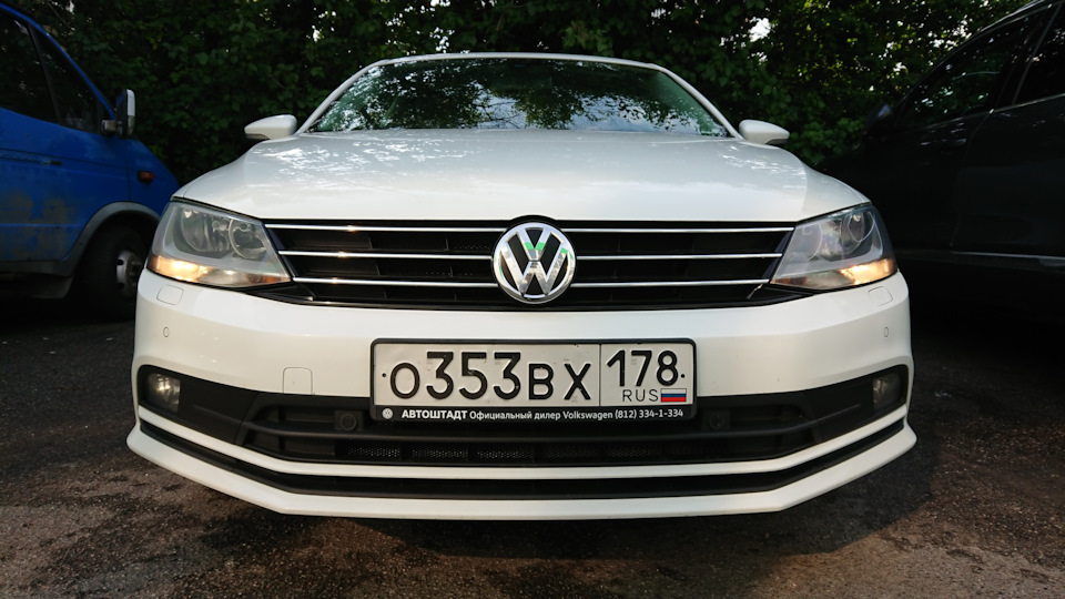 Фото в бортжурнале Volkswagen Jetta VI. Запчасти на фото: O353B