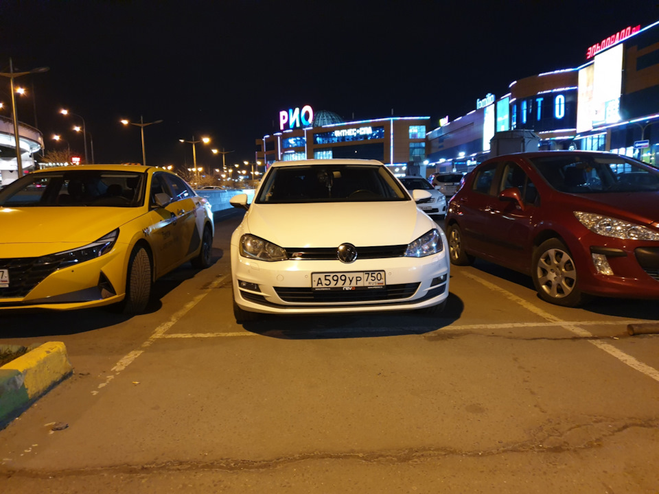 Вечер после замены сцепы — Volkswagen Golf Mk7