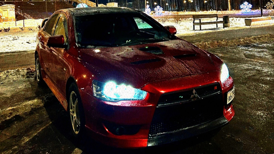 Mitsubishi Lancer красный буль 🚗 ⚡ 💨