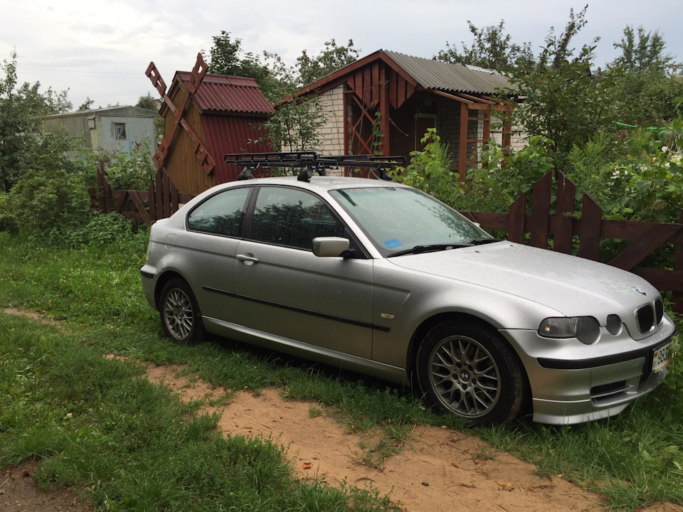 Фары еще серые — BMW 3 series Compact (E46/5)