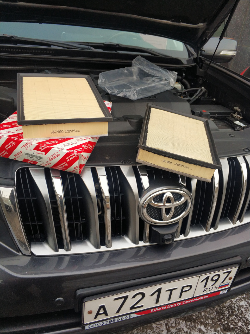 Фото в бортжурнале Toyota Land Cruiser Prado 150-series. Запчасти на фото: 7885665