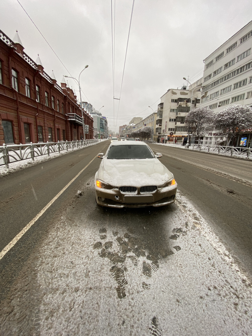 В ожидании эвакуатора — BMW 3 series (F30)
