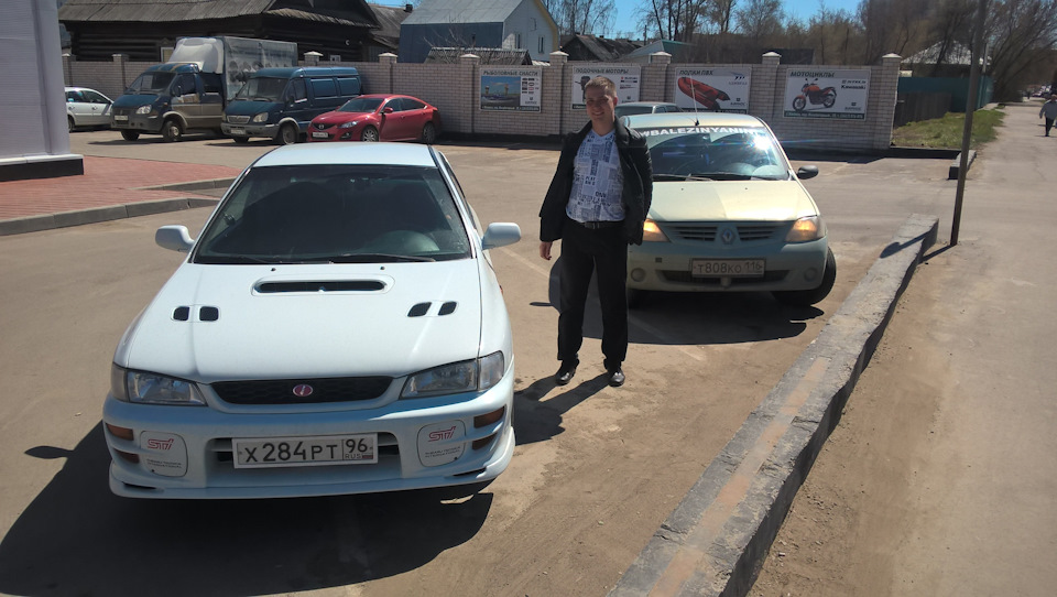 Вот он спаситель))) — Subaru Impreza WRX STI (GC)