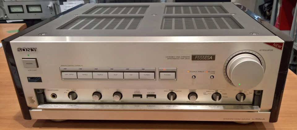 Мануалы на SONY ES: TA-F555ESL = TA-F870ES = TA-F555ESA = TA
