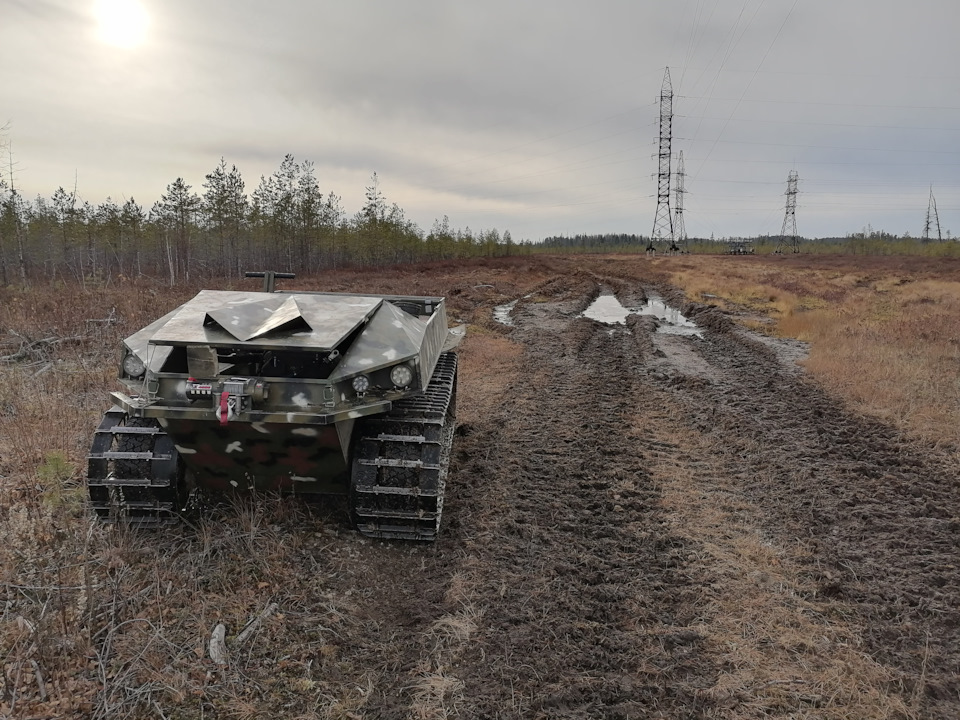 Фото в бортжурнале Снегоболотоход КРАКЕН